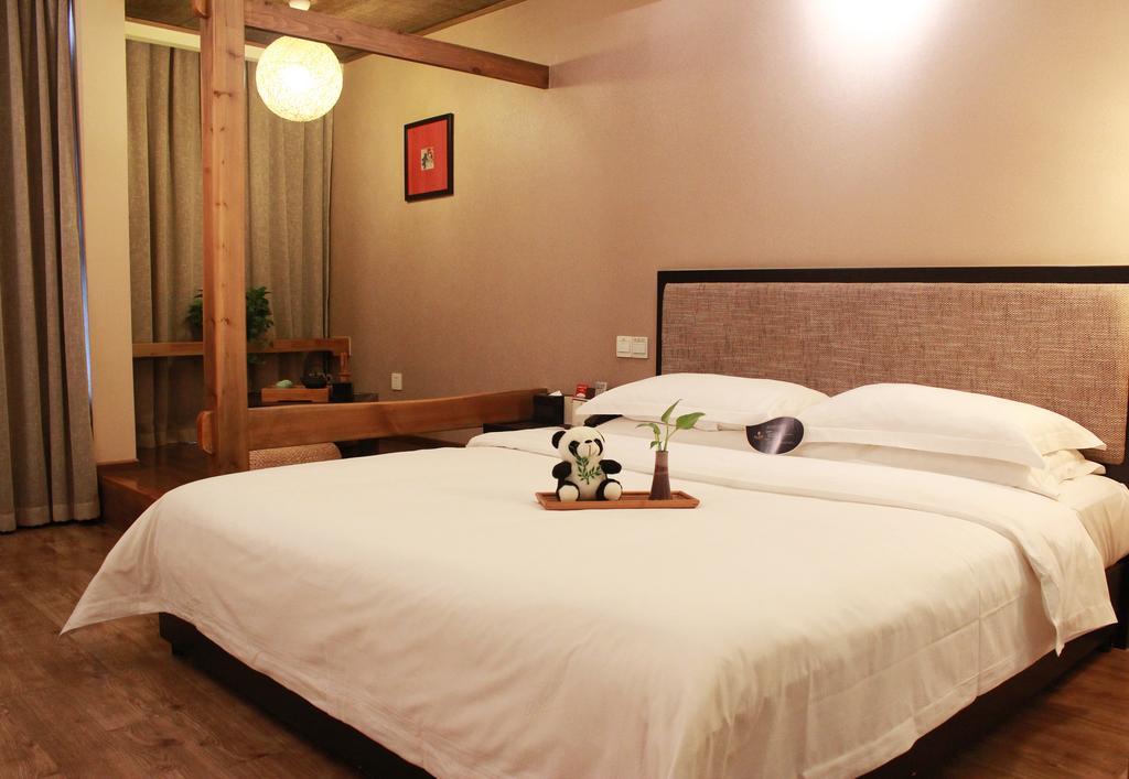 Chengdu Folk Inn- Software Park צ'נגדו חדר תמונה