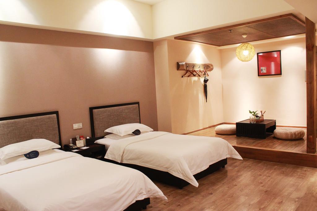 Chengdu Folk Inn- Software Park צ'נגדו חדר תמונה